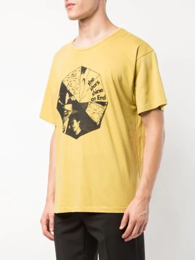 Shop Enfants Riches Deprimes Enfants Riches Déprimés Stars Shine Print T-shirt - Yellow