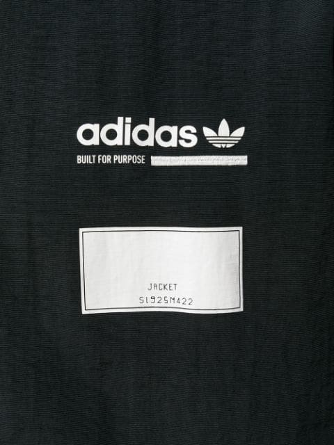 Adidas Originals Logo Print Coach Jacket In Black | ModeSens