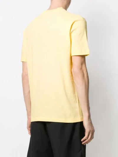 Shop Dsquared2 Anatomical Print T-shirt In Yellow