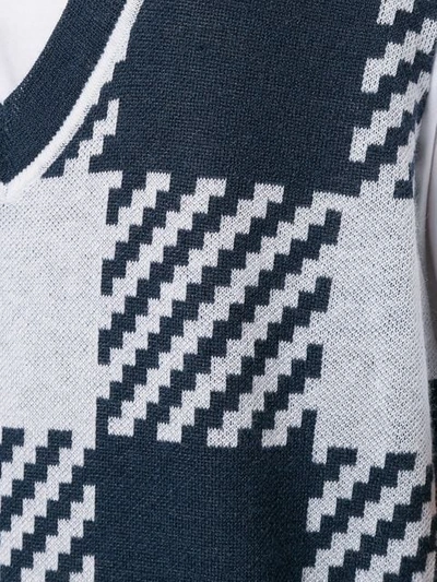 Shop A(lefrude)e Sleeveless Sweater In Blue