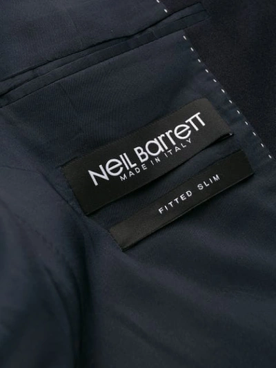 Shop Neil Barrett Two-piece Suit In Blue