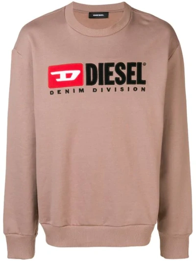 Shop Diesel Crew In Pink