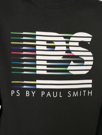 Shop Ps By Paul Smith Logo Sweatshirt In Black