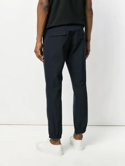 Shop Prada Straight Leg Trousers In Blue