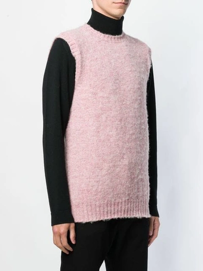 Shop Howlin' Yacht Trip Knitted Vest In Pink