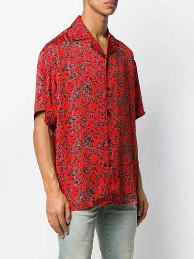 Shop Represent Floral Print Shirt In Red Floral