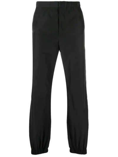 Shop Prada Straight-leg Trousers In Black