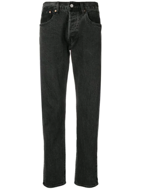 levi's straight leg black jeans