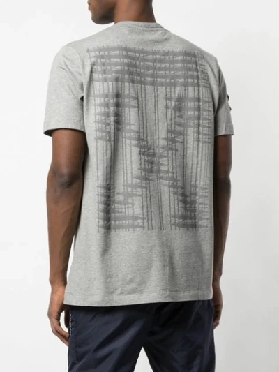 Shop Off-white Signature Graphic Print T-shirt In Grey