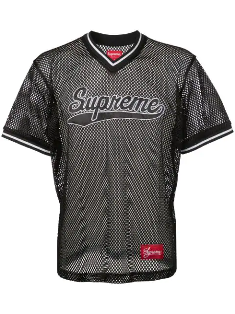supreme mesh baseball jersey