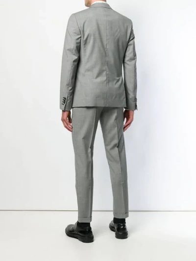 Shop Dsquared2 Classic Two-piece Suit In 001f  White Grey