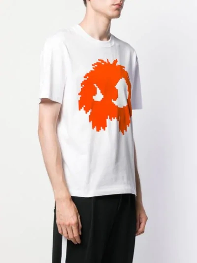 Shop Mcq By Alexander Mcqueen Mcq Alexander Mcqueen Monster Print T-shirt - White