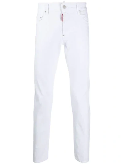 Shop Dsquared2 Slim-fit Jeans In White