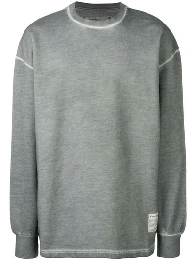 Shop A-cold-wall* Simple Sweatshirt In Grey