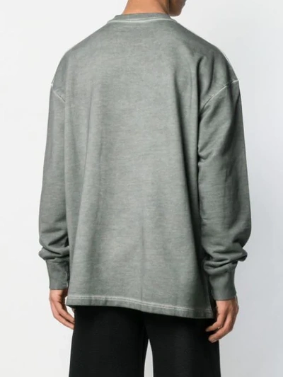 Shop A-cold-wall* Simple Sweatshirt In Grey