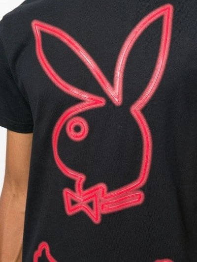 Shop Philipp Plein Playboy T-shirt In Black