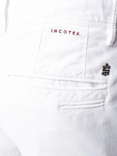 Shop Incotex Slim In White