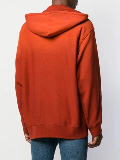 Shop Golden Goose Tye Dye Sweatshirt In Orange