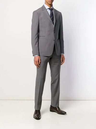 Shop Z Zegna Two In Grey