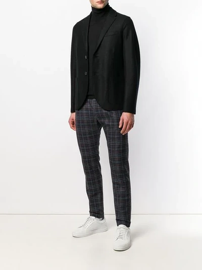 Shop Harris Wharf London Single Breasted Blazer In Black