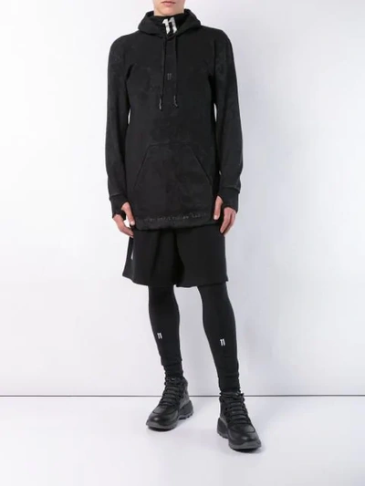 11 BY BORIS BIDJAN SABERI 11 PATCH LEGGINGS - 黑色