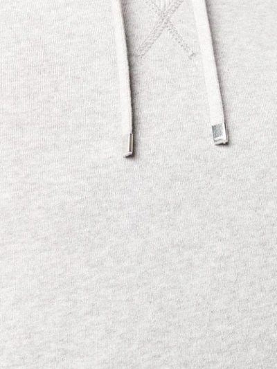 Shop Ron Dorff Drawstring Neck Sweatshirt In Grey