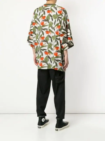 Shop Yoshiokubo Oversized Aloha T-shirt In Multicolour