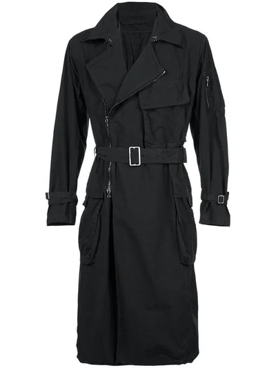 Shop The Viridi-anne Belted Trench Coat - Black