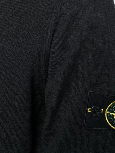 Shop Stone Island Relaxed In Black