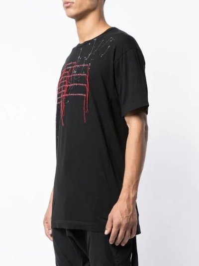 Shop The Viridi-anne 'cor-rec-tion' T-shirt In Black