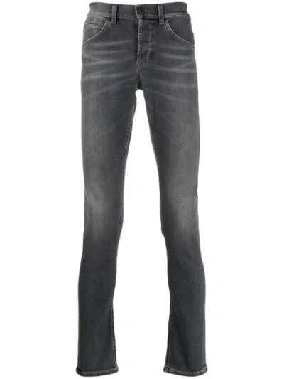 Shop Dondup Skinny-fit Jeans - Grau In Grey