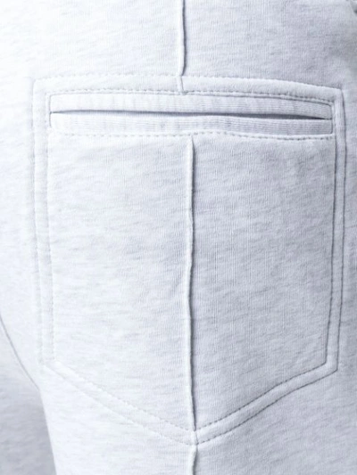 Shop Brunello Cucinelli Drawstring Bermuda Shorts In Grey