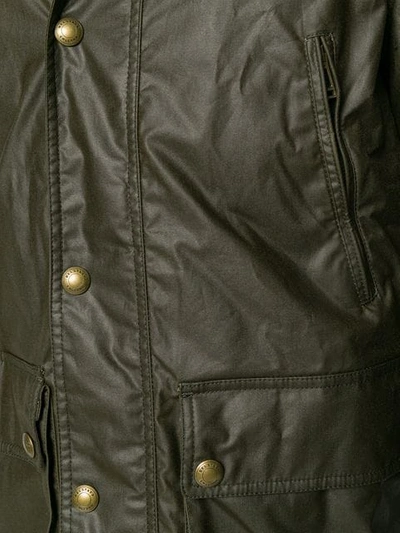 Shop Belstaff Button-up Jacket In Brown