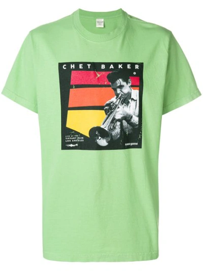 Shop Noon Goons Chets Album T-shirt In Green