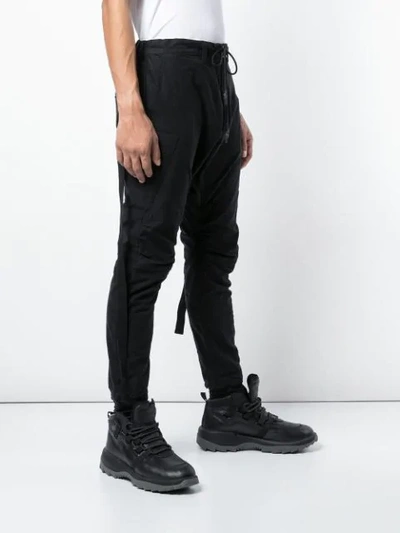 THE VIRIDI-ANNE CLASSIC JOGGER TROUSERS - 黑色