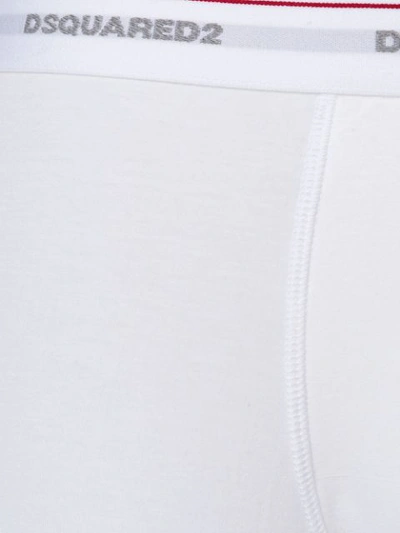 Shop Dsquared2 Slim Logo Boxer Shorts - White