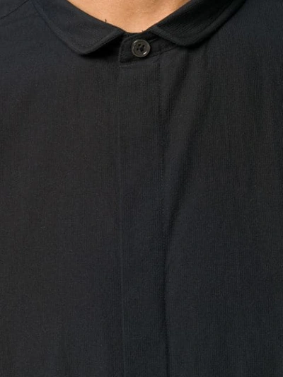 Shop John Varvatos Classic Plain Shirt In Black