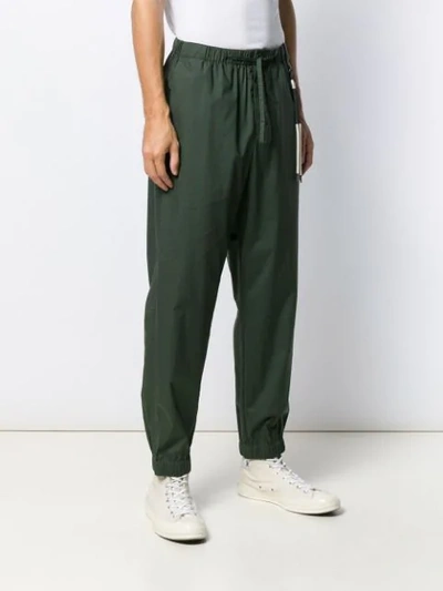 Shop Craig Green Drawstring Track Trousers In Green