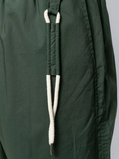 Shop Craig Green Drawstring Track Trousers In Green