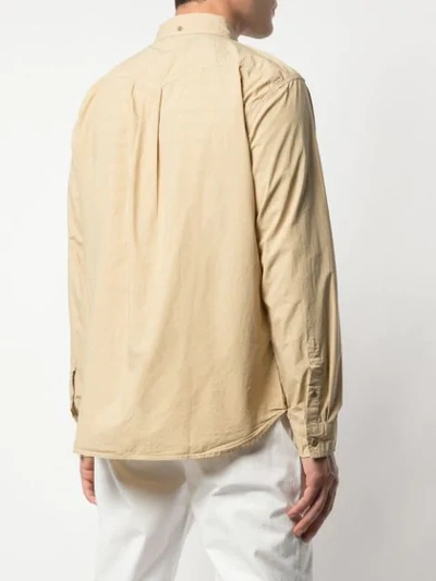 Shop Alex Mill Poplin Pocket Shirt - Brown