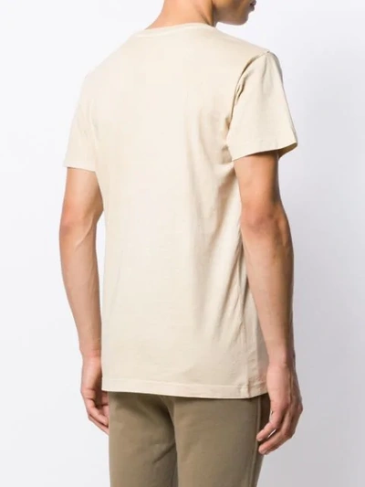 Shop John Elliott Crew Neck T-shirt In Neutrals