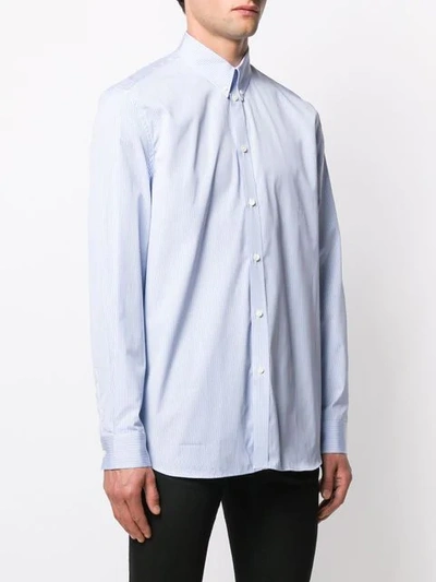 Shop Givenchy Atelier  Print Shirt In Blue