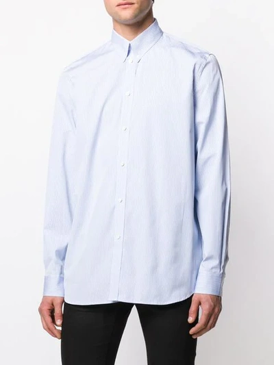 Shop Givenchy Atelier  Print Shirt In Blue