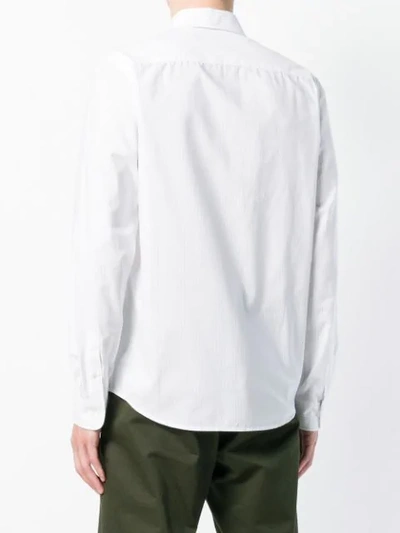 Shop Apc Button Down Shirt In White
