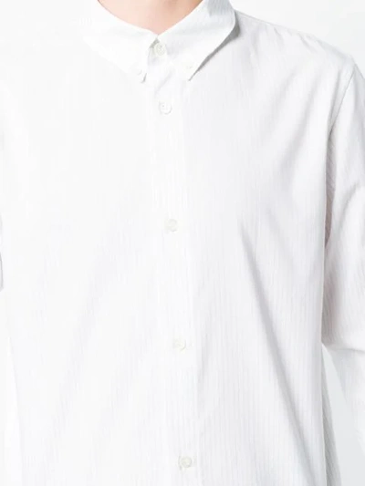 Shop Apc Button Down Shirt In White