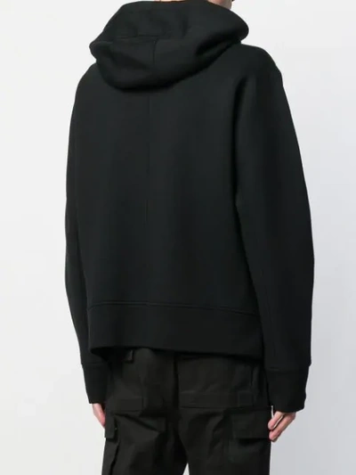 Shop Neil Barrett Hooded Sweatshirt In Black