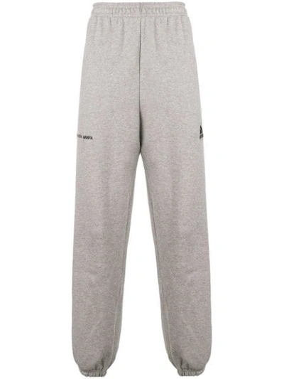 Shop Gosha Rubchinskiy Adidas X  Elasticated Waist Track Pants - Grey