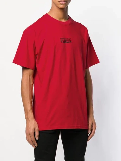 Shop Represent Logo Print T In Red