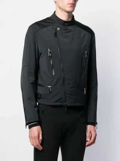 Shop Neil Barrett Biker-style Jacket In Black