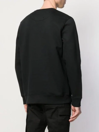 Shop Blood Brother Akizane Printed Sweatshirt In Black